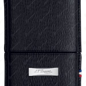 180322 Black Contraste Leather Cigarette or Card Case