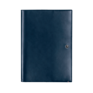 181918 Navy Blue Conference Pad Cover & A5 Notebook