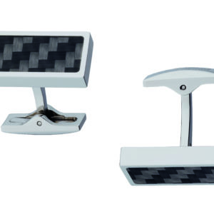 5630 Square Carbon Fiber Cufflinks