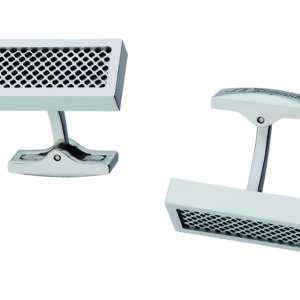 5631 Square Grill & Stainless Steel Finish Cufflinks