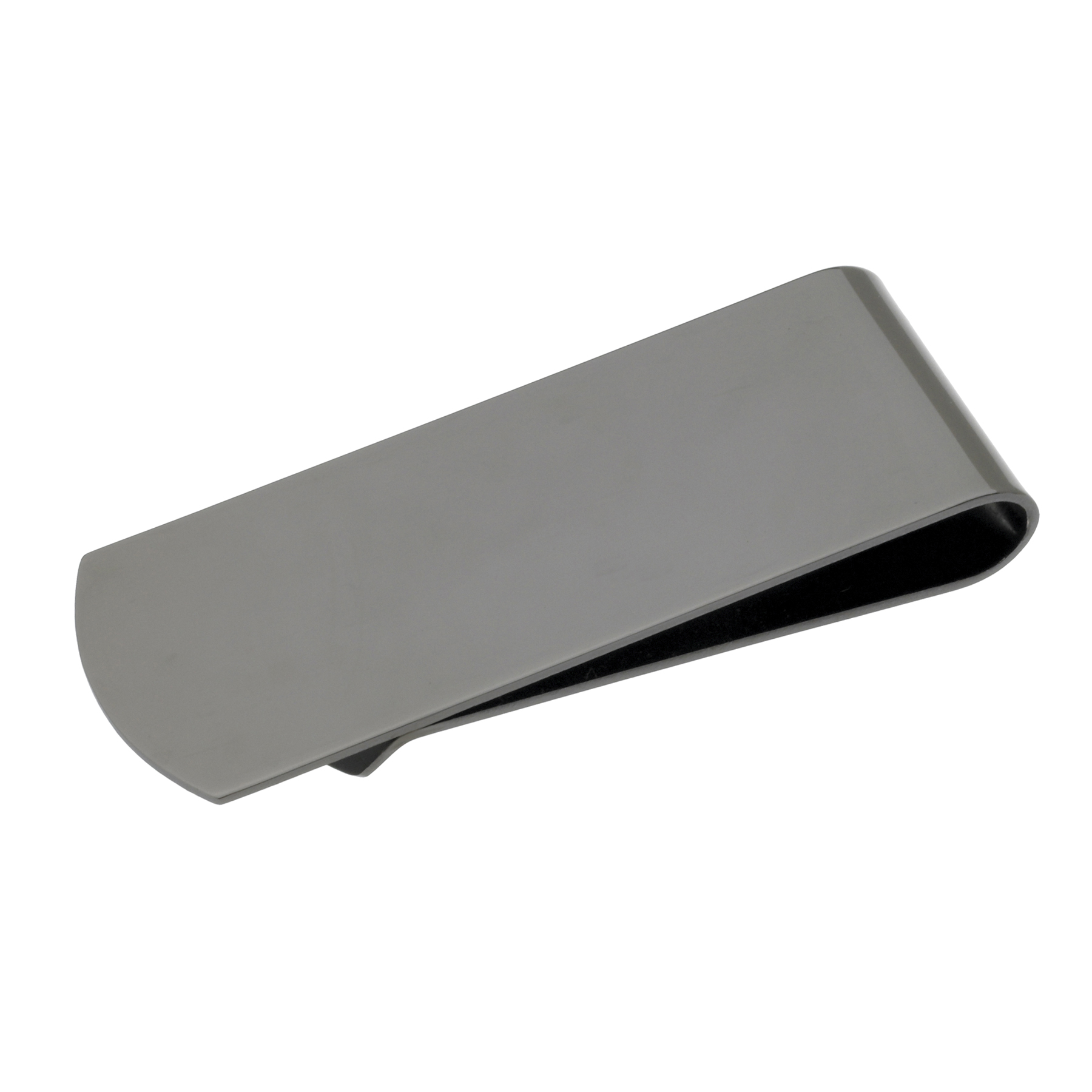 BMC-7010H Radius End Gun Metal Money Clip