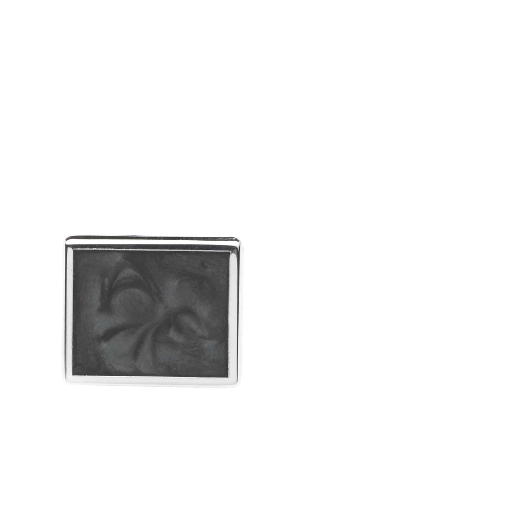 BTT-7005R Grey Swirl Enamel Tie Tack