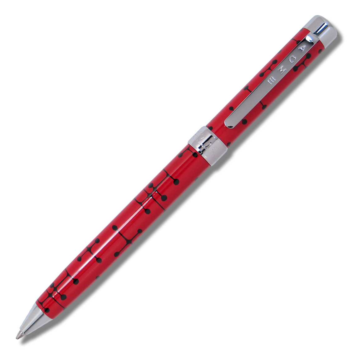 Acme P6E12 Dots Red Ball Point
