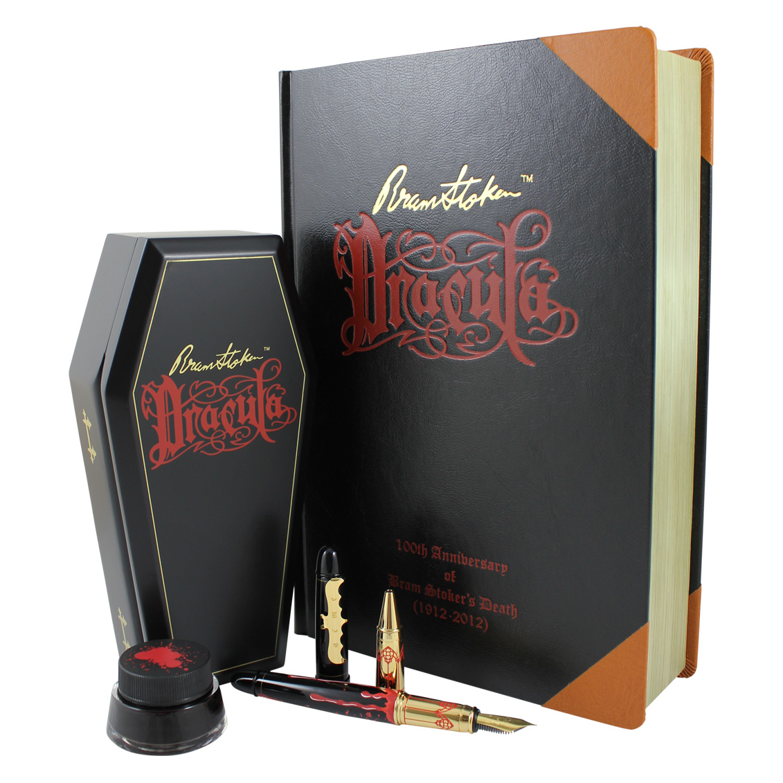 Acme PBS01RLESET Dracula Pen Set & Red Ink