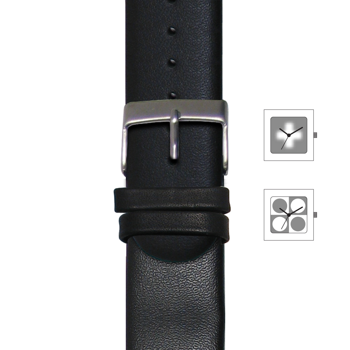 STRAP06 Black Watch Strap