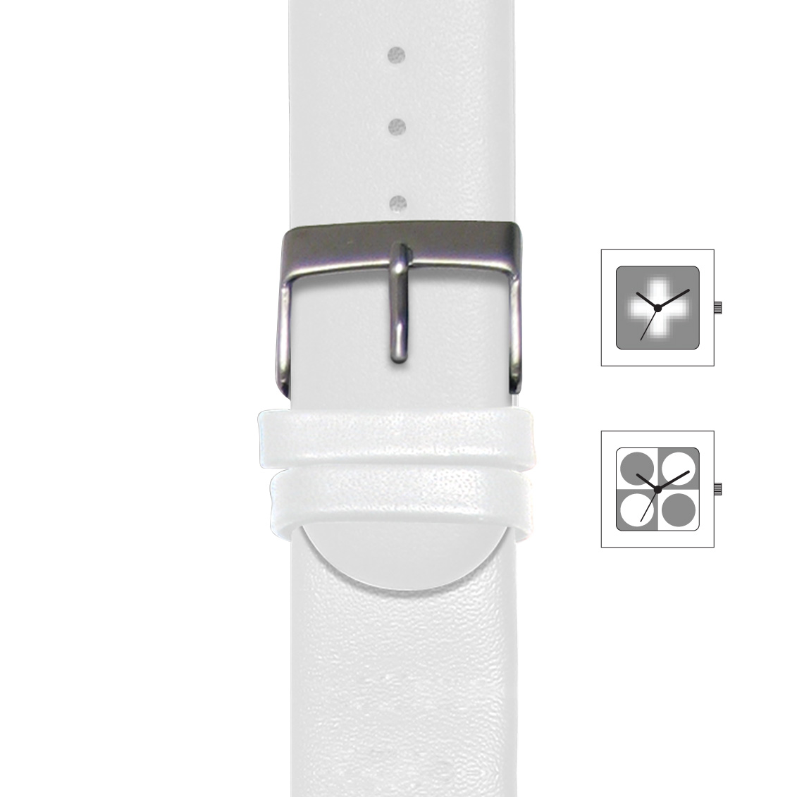 STRAP07 White Watch Strap