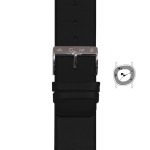 STRAP14 Collage Watch Black Strap