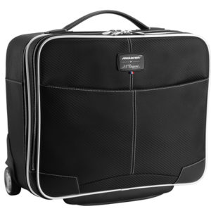 171005MC Wheeled Carbon Fiber Leather McLaren Extra-Large Briefcase