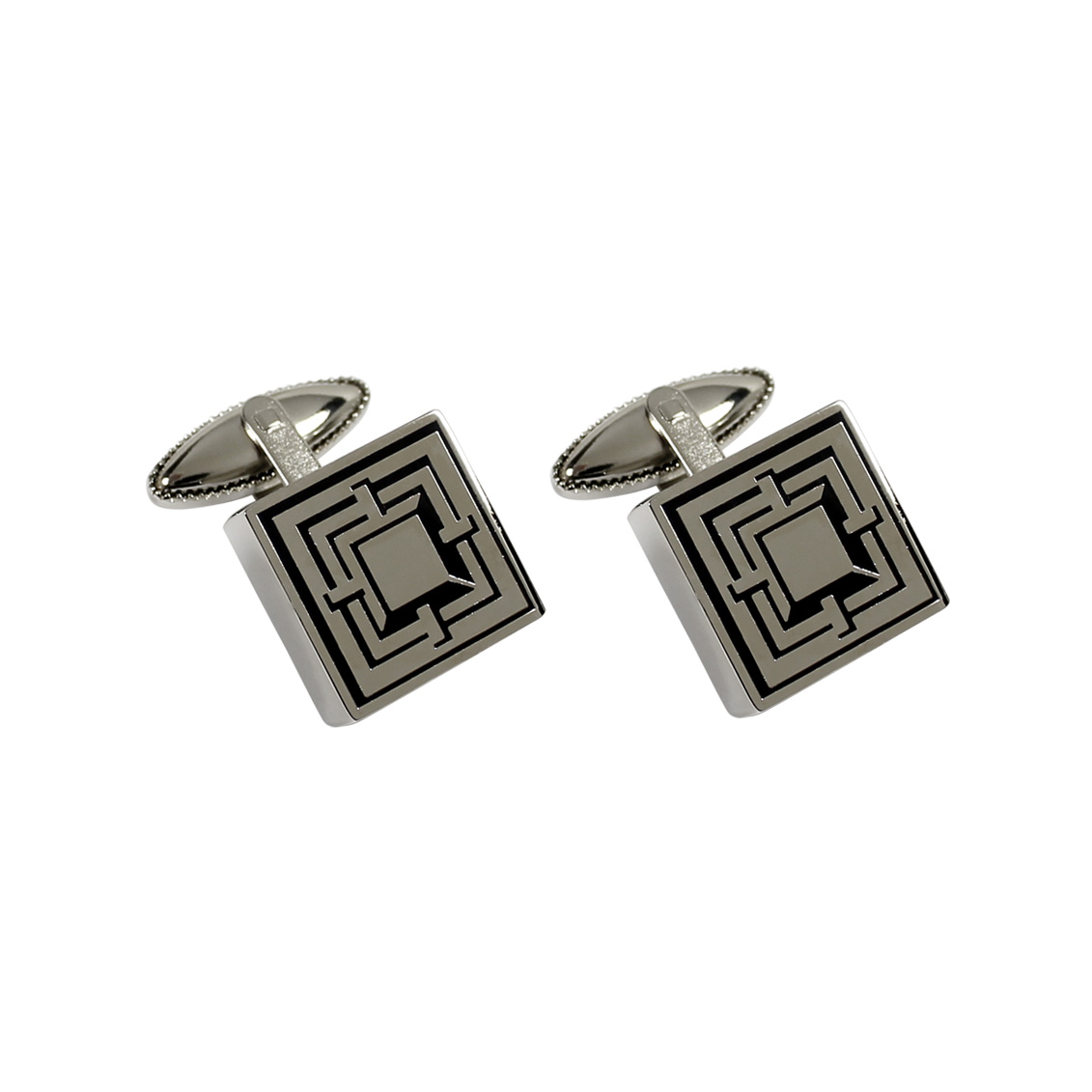 A1W56C Block Cufflinks