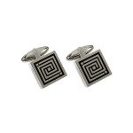 A1W57C Whirling Arrow Cufflinks