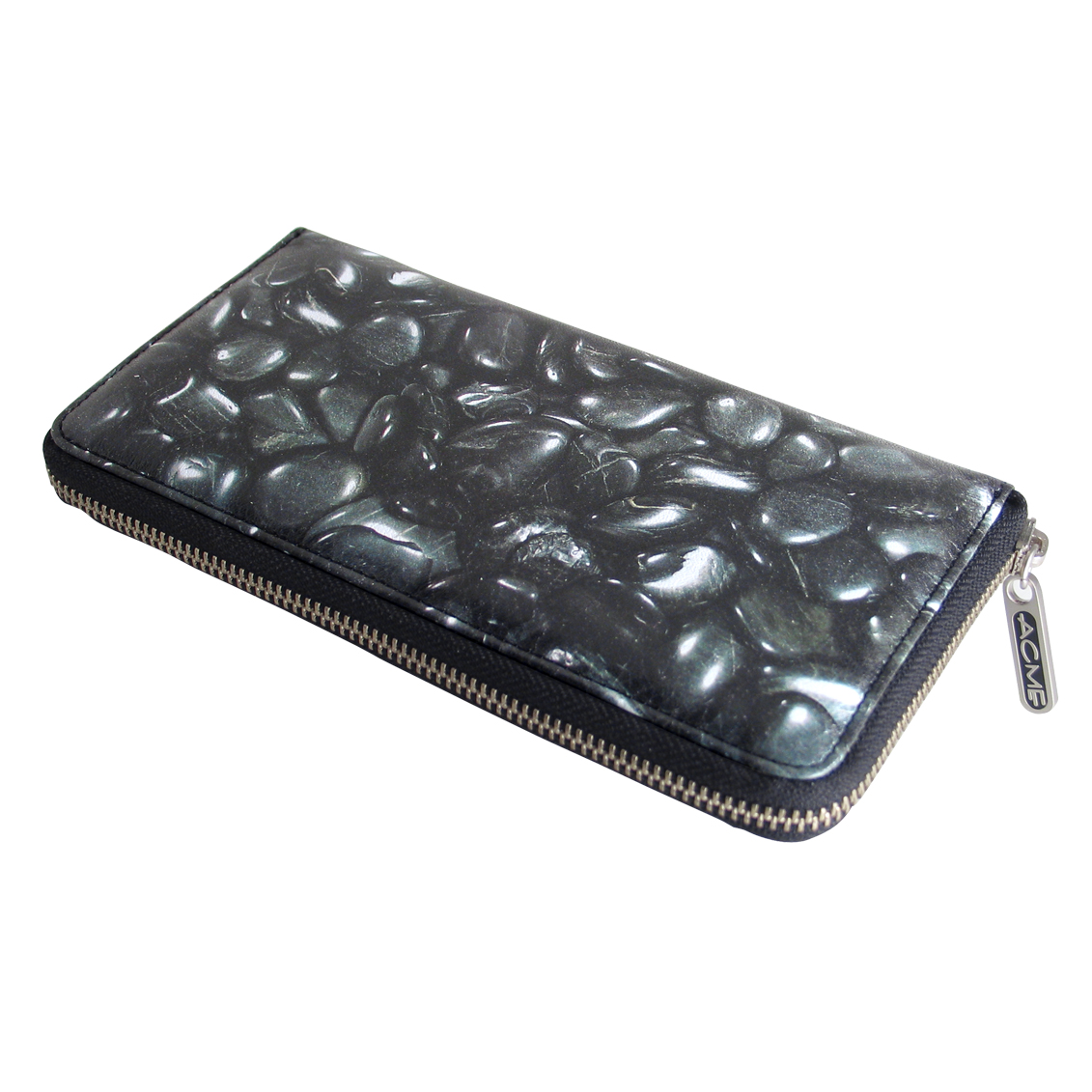 LAO42WOZ Black Rock Wallet