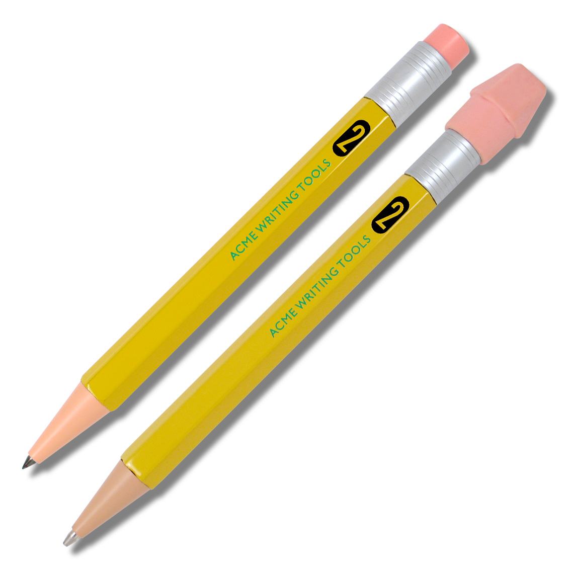Acme PAcme2SET Number 2 Roller Ball & Pencil Set