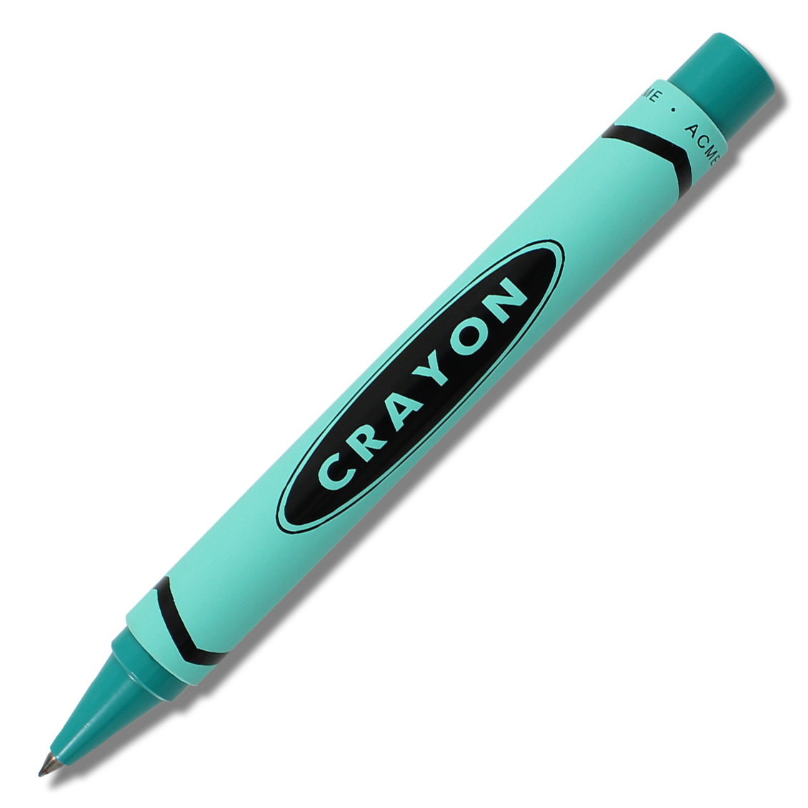 Acme PAcme3TLRR Crayon Teal Roller Ball Pen