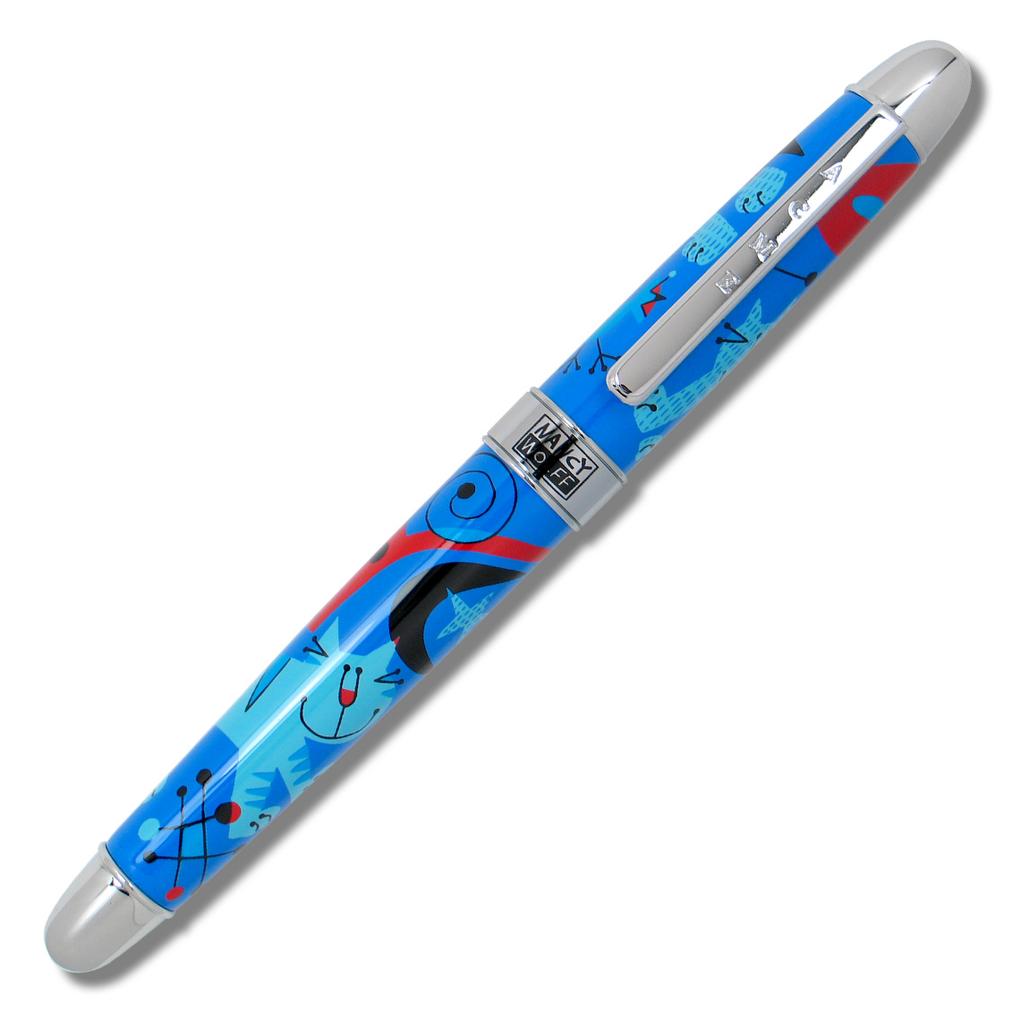 Acme PNW01R Cats Roller Ball Pen