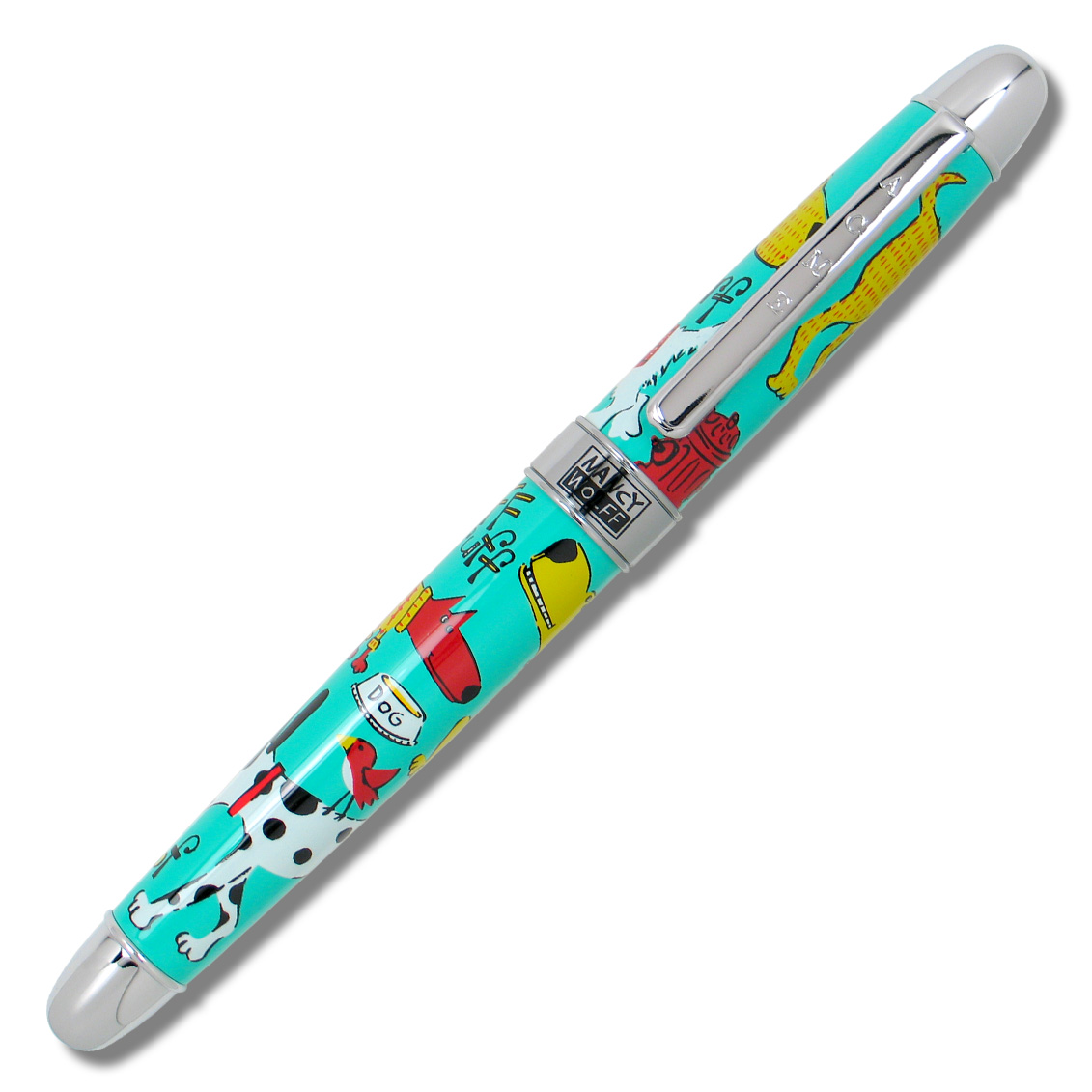 Acme PNW02R Dogs Roller Ball Pen