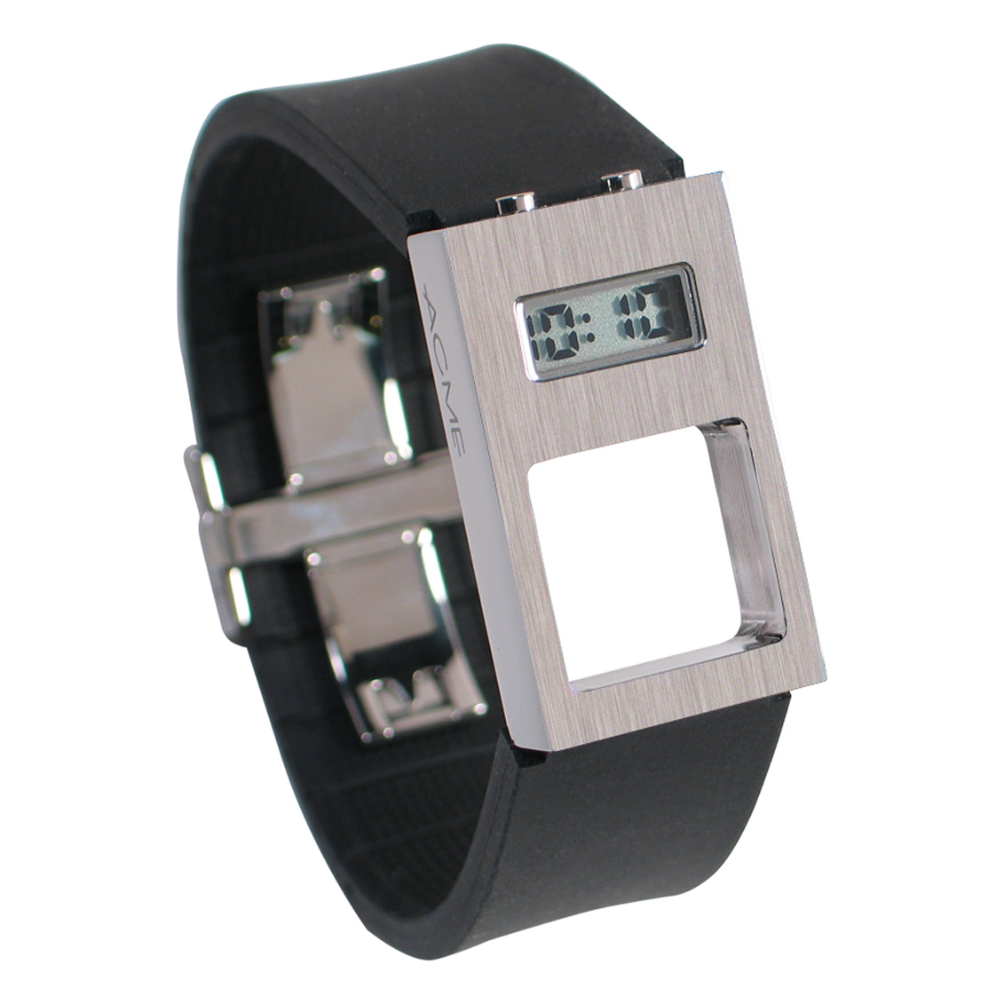 QAO51W Finestra Brushed Wrist Watch